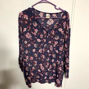 Terra & Sky Blouse 3x (24-26)